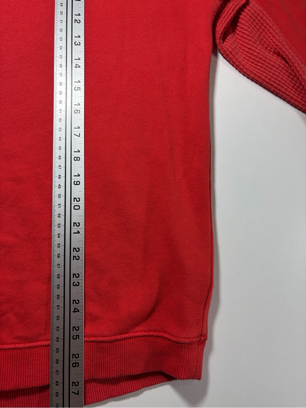 Aerie Getaway Sweatshirt Bright Red (XS) - Picture 9 of 13